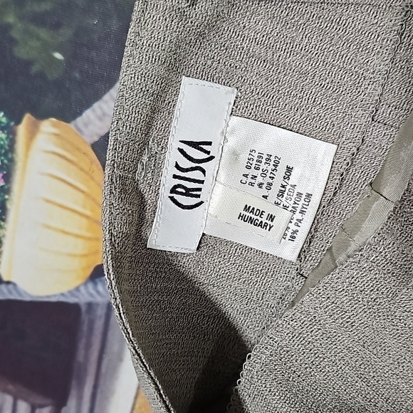 Crisca Silk Blend Shorts Size XS - Picture 2 of 5